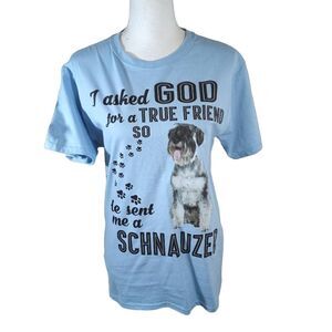 BLUE T-SHIRT SZ.S/M EUC